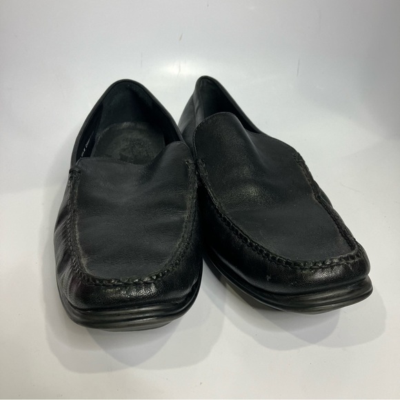 Cole Haan Black leather Nike Air loafers size‎ 10.5